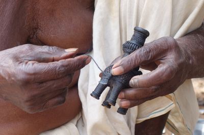 Réalisation de la sculpture en cire - Odisha