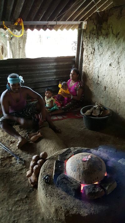 Cuisson dans foyer familial - Chattisgarh