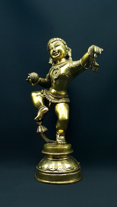  Krishna dansant Dehli Ganesh Art India 