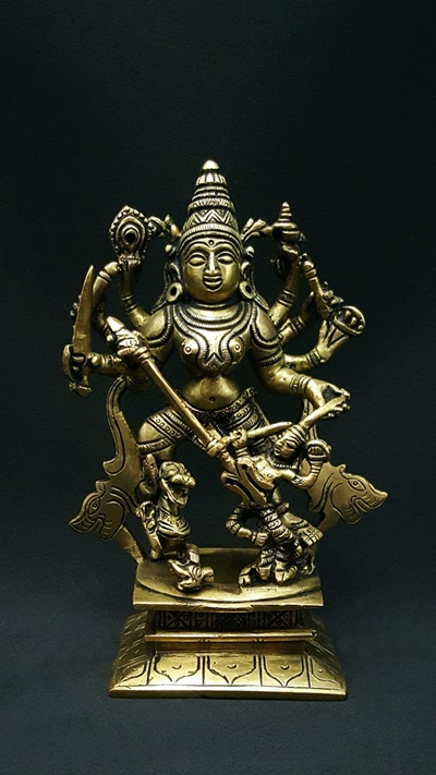  Durga India Statue 4 arms 