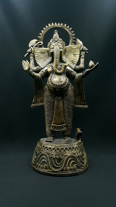 Ganesh Dokra Royal Ganesh Art India