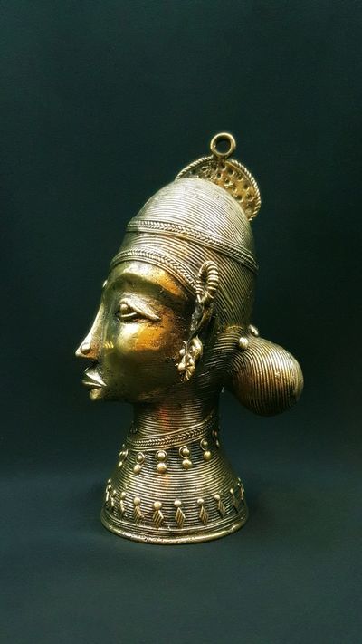 Statue Bastar Woman bust statue
