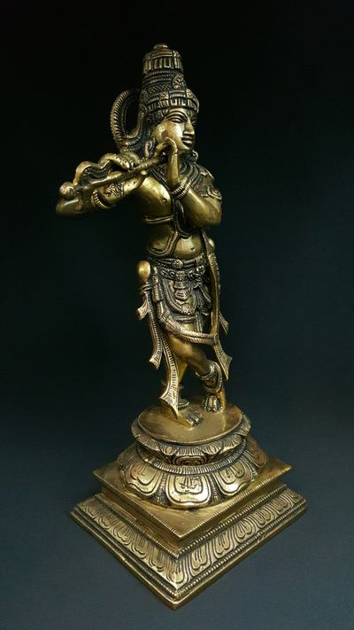 Statue Krishna Venugopala : le joueur de flûte