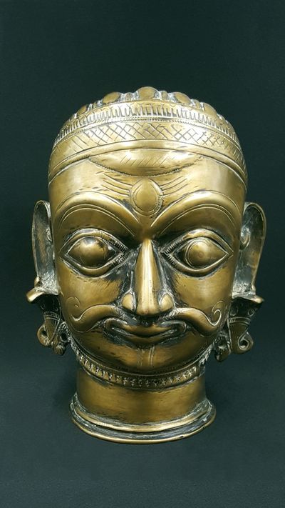 Shiva Head statue