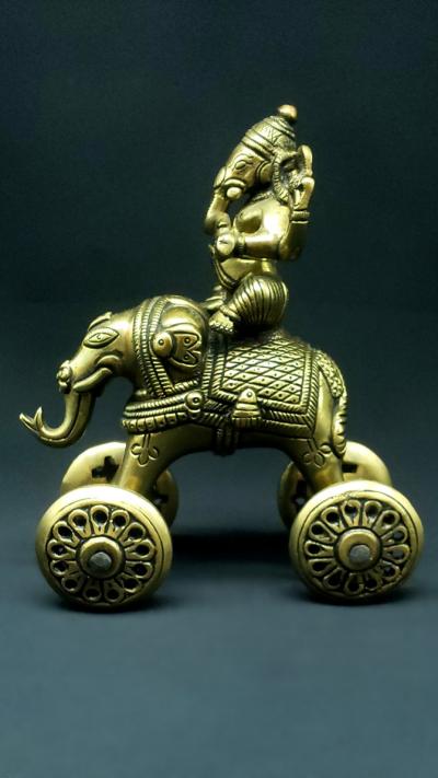 Ganesh sur l’éléphant