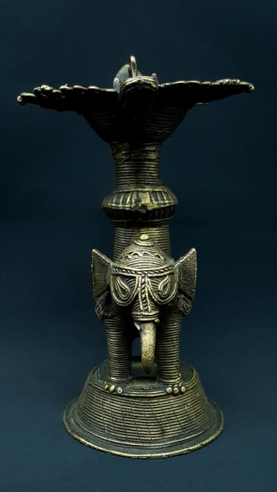 Statue Elephant Deepak - vintage