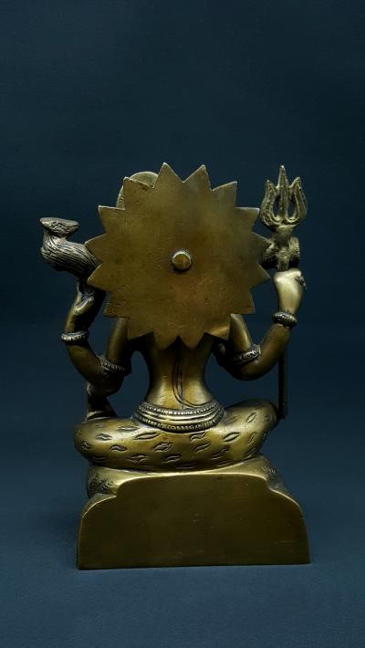 Statuette Shiva Yogi assis avec antilope